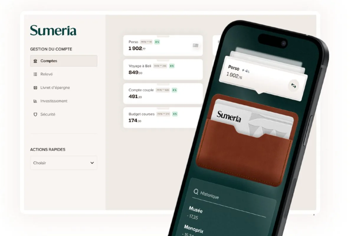 sumeria compte application