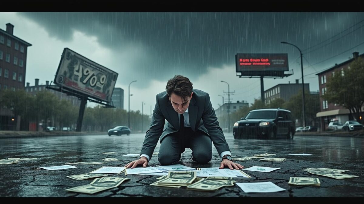 découvrez comment les catastrophes climatiques intensifient les risques financiers en augmentant considérablement le coût de l'endettement pour les particuliers et les entreprises.