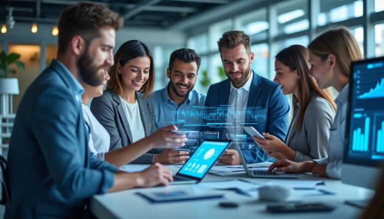d&eacute;couvrez comment l'adoption de l'intelligence artificielle influence la productivit&eacute; selon les travailleurs, entre attentes et r&eacute;alit&eacute;s du quotidien professionnel.